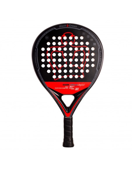 Pala de pádel black crown win ultralight