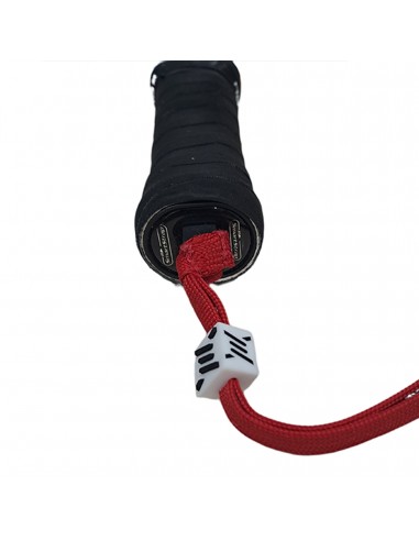Cierre de cordón constrictor para palas de pádel