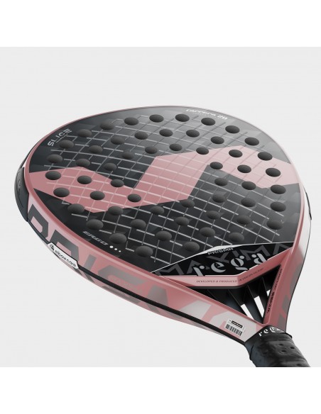 Pala de pádel varlion maxima carbon rose