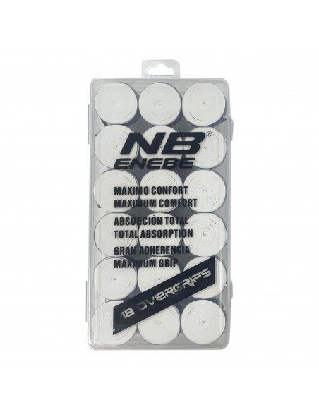 Pack  de 18 overgrips lisos enebe