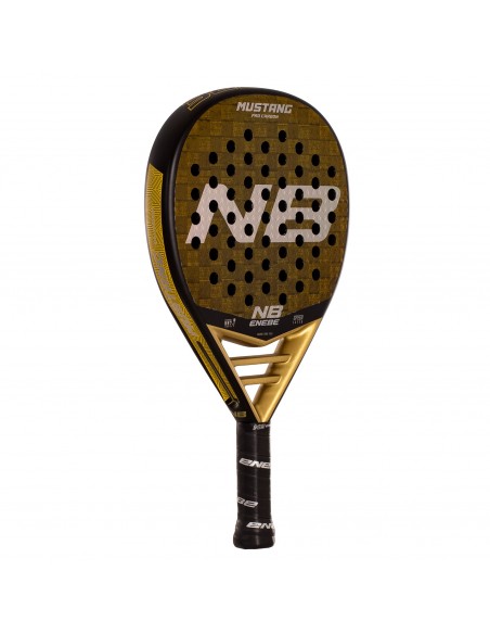 Pala de pádel enebe mustang pro carbon gold 15k