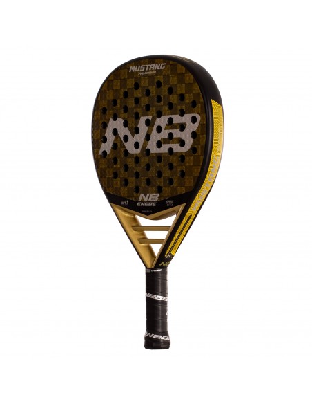 Pala de pádel enebe mustang pro carbon gold 15k
