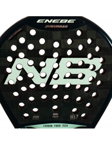 Pala de pádel enebe suburban green 12k