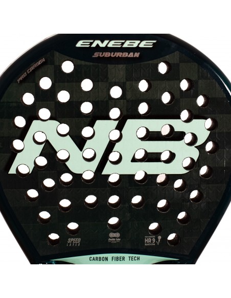 Pala de pádel enebe suburban green 12k