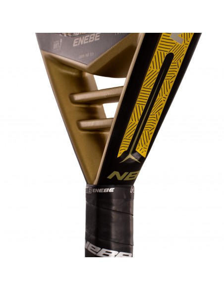 Pala de pádel enebe mustang pro carbon gold 15k
