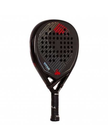 Pala de pádel vibor-a titan 3k black