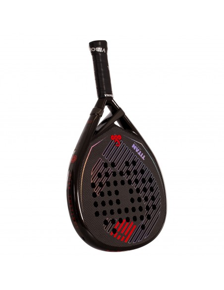Pala de pádel vibor-a titan 3k black
