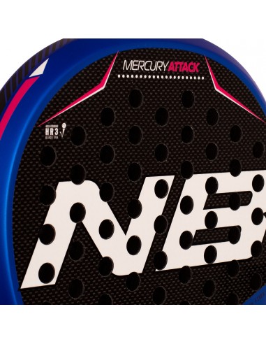 Pala de pádel enebe mercury attack blue