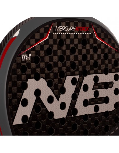Pala de pádel enebe mercury attack grey