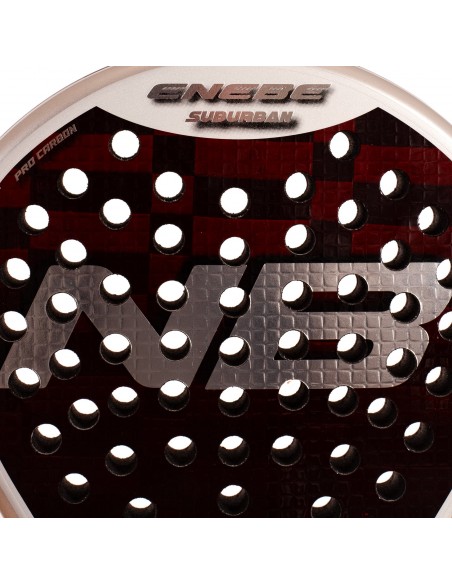 Pala de pádel enebe suburban red 12k