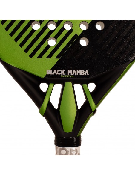Pala de pádel vibor-a black mamba radical esmerald