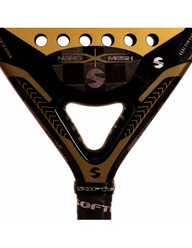 Pala de pádel softee speed gold power 4.0 nano mesh