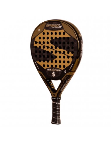 Pala de pádel softee speed gold power 4.0 nano mesh