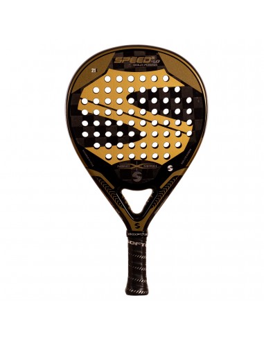 Pala de pádel softee speed gold power 4.0 nano mesh