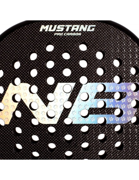Pala de pádel enebe mustang silver 3k
