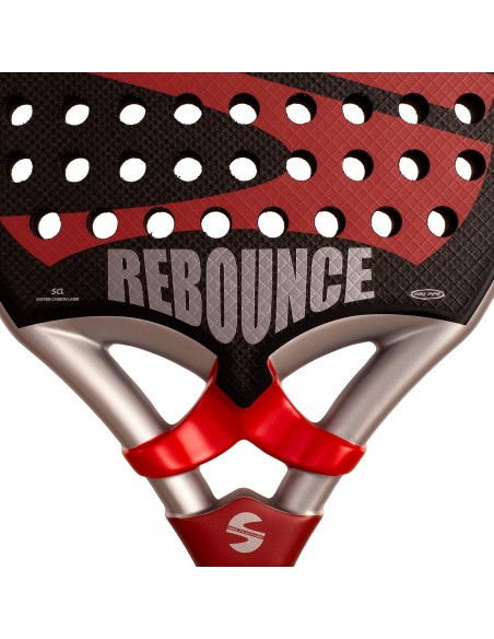 Pala de pádel softee rebounce red 3k