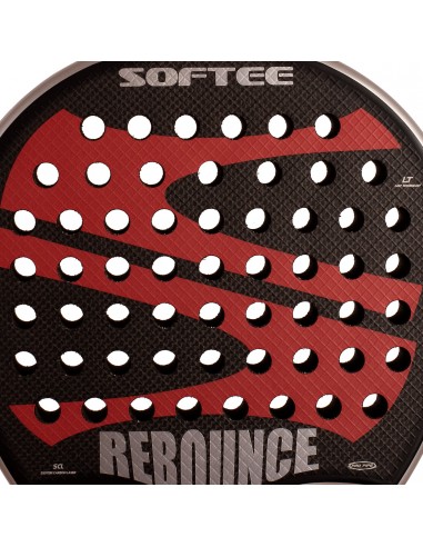 Pala de pádel softee rebounce red 3k