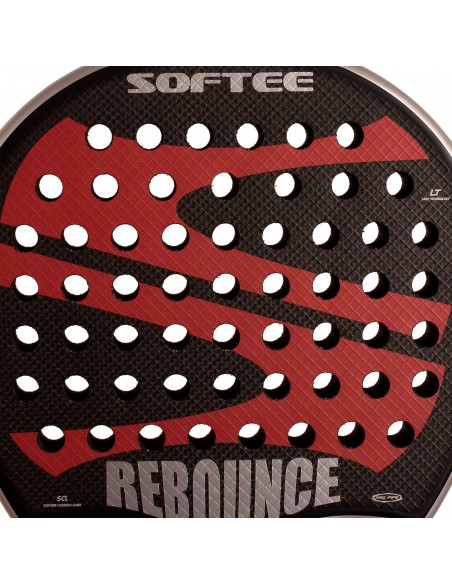 Pala de pádel softee rebounce red 3k