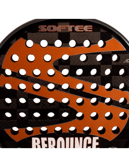 Pala de pádel softee rebounce orange