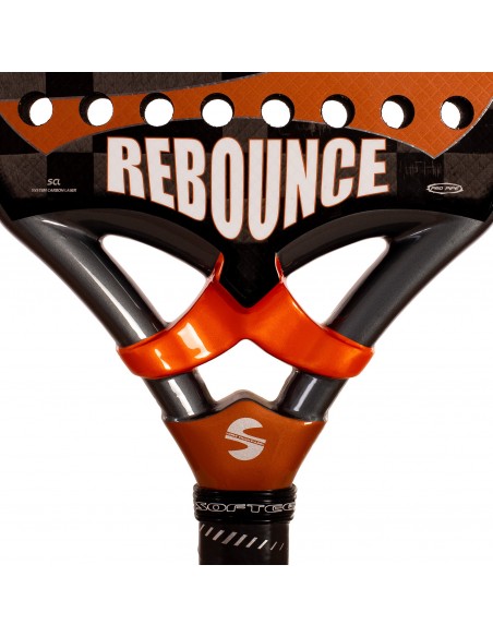 Pala de pádel softee rebounce orange