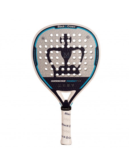 Pala de pádel black crown hurricane comfort 4.0
