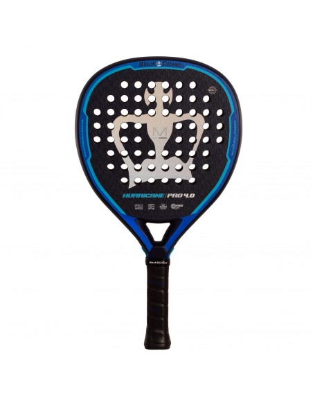 Pala de pádel black crown hurricane pro 4.0