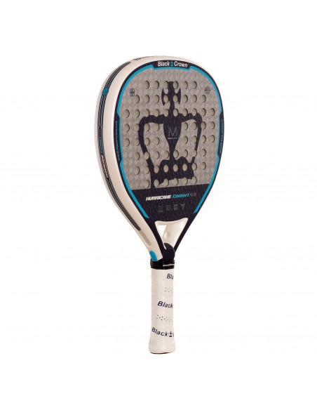 Pala de pádel black crown hurricane comfort 4.0