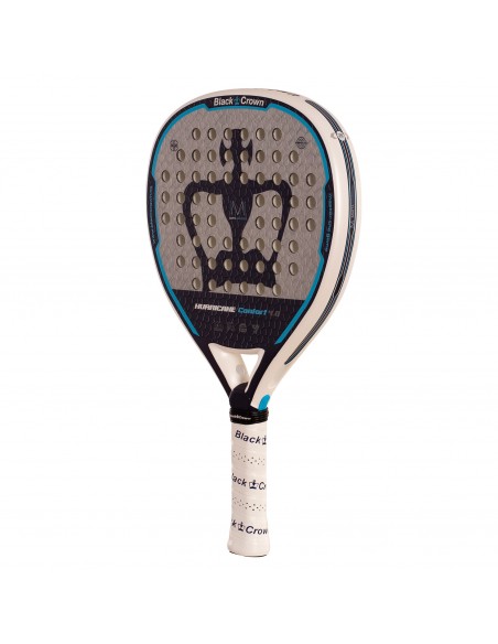 Pala de pádel black crown hurricane comfort 4.0