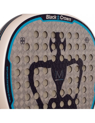 Pala de pádel black crown hurricane comfort 4.0