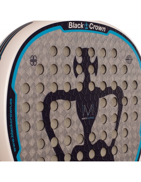 Pala de pádel black crown hurricane comfort 4.0