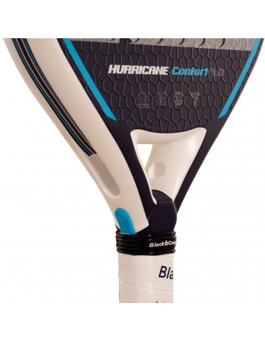 Pala de pádel black crown hurricane comfort 4.0