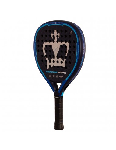 Pala de pádel black crown hurricane pro 4.0