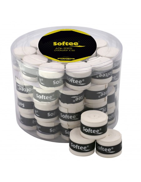 Tarro 60 overgrips softee blanco adhere
