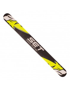 Protector de pala de pádel set redondo amarillo