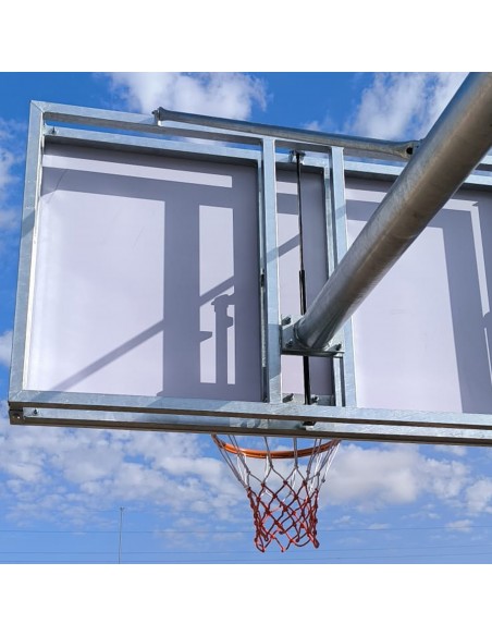 Juego 2 sistemas adaptación new automático galvanizado basket-minibasket para canastas softee