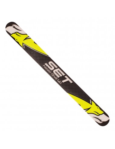 Protector de pala de pádel set redondo amarillo