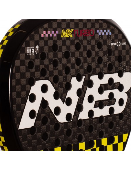 Pala de pádel enebe mx turbo yellow