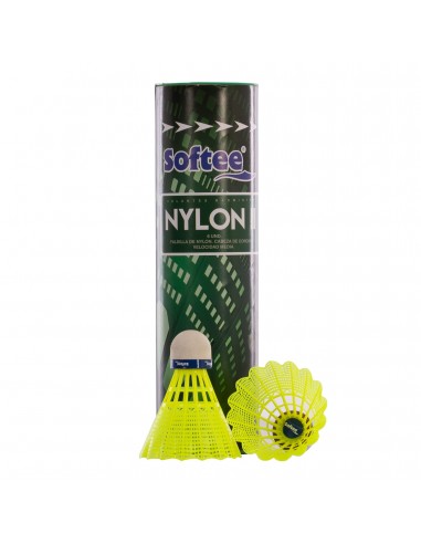 Volantes badminton softee nylon ii 6uds