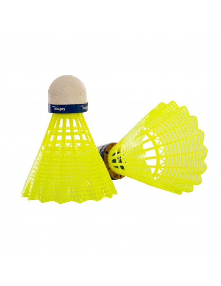 Volantes badminton softee nylon ii 6uds