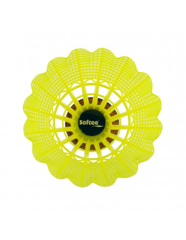 Volantes badminton softee nylon ii 6uds