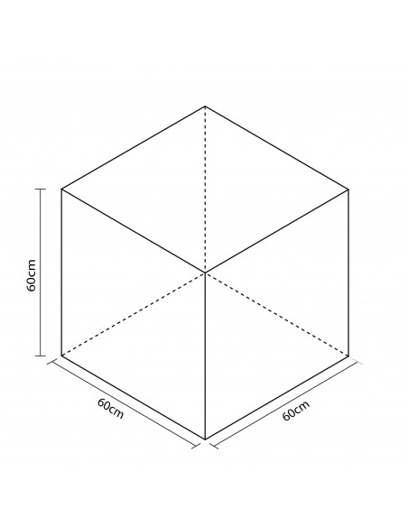 Figura cuadrado 60cm