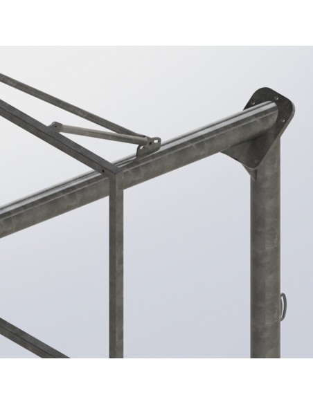 Jgo canastas galvanizadas baloncesto monotubo new tubo 114 mm fijas con base anclaje-sin tablero,aro Jgo canastas galvanizadas baloncesto monotubo new tubo 114 mm fijas con base anclaje-sin tablero,aro