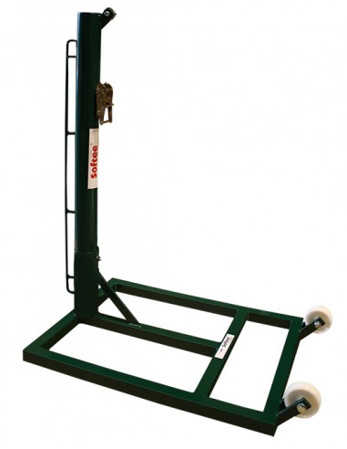 Juego postes tenis metálicos ø 80 mm trasladables