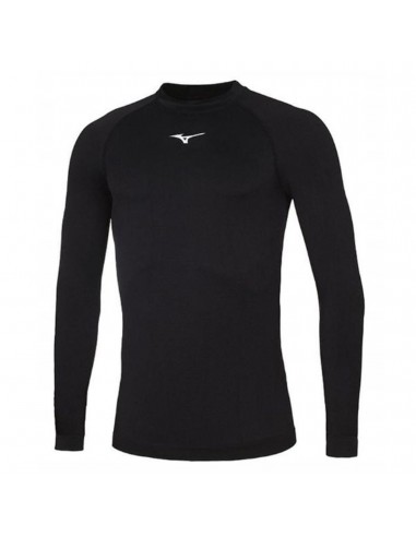 Camiseta térmica mizuno team core manga larga