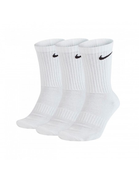 Pack 3 calcetines media caña nike everyday acolchados