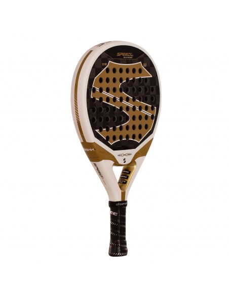 Pala de pádel softee speed gold nano mesh 5.0 Pala de pádel softee speed gold nano mesh 5.0