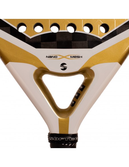 Pala de pádel softee speed gold nano mesh 5.0 Pala de pádel softee speed gold nano mesh 5.0