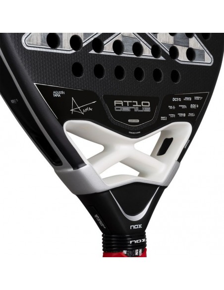 Pala de pádel nox at10 luxury genius attack 18k alum by agustin tapia Pala de pádel nox at10 luxury genius attack 18k alum by agustin tapia