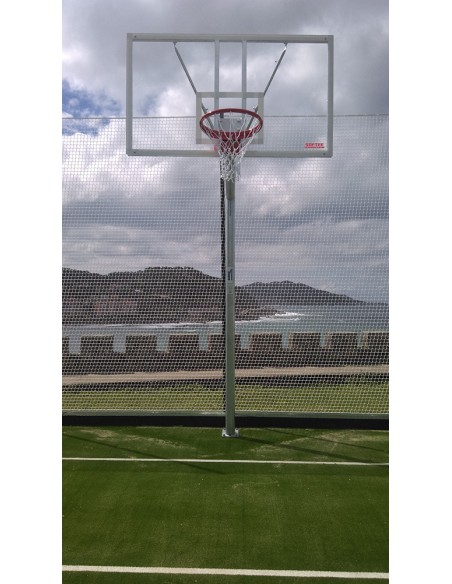 Jgo canastas galvanizadas baloncesto monotubo new tubo 114 mm fijas con base anclaje-sin tablero,aro Jgo canastas galvanizadas baloncesto monotubo new tubo 114 mm fijas con base anclaje-sin tablero,aro