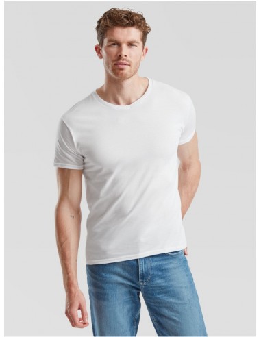 Camiseta fruit of the loom iconic 150 v-neck t